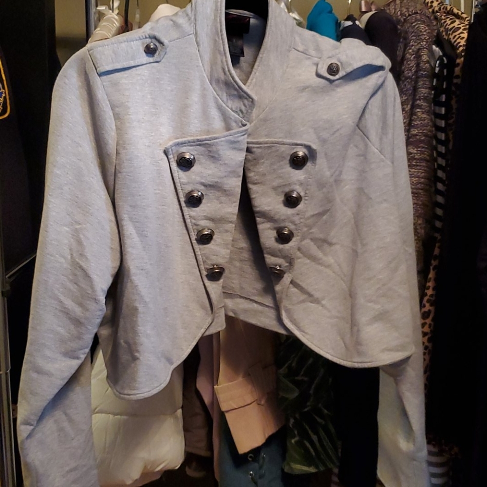 Torrid military bolero jacket size 2